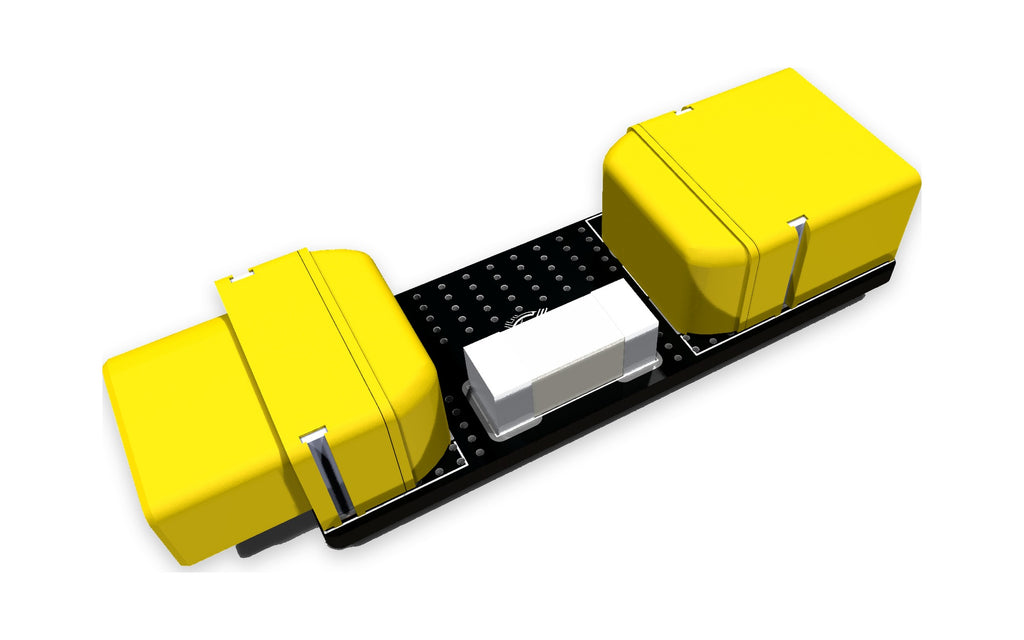 50A inline fuse board, angled view