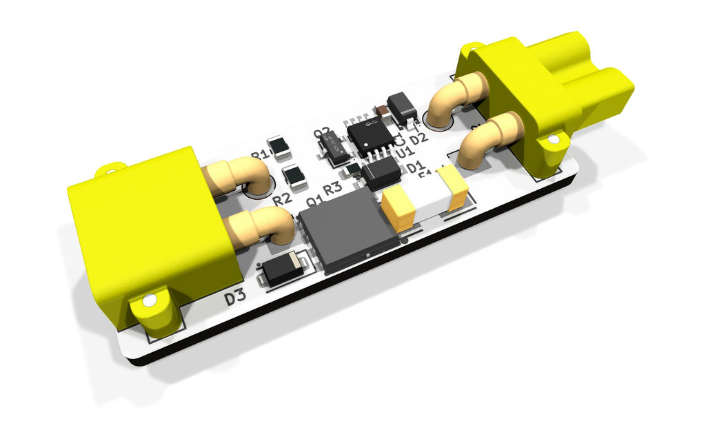 18S–30S Charge Port Ideal Diode + Fuse Board