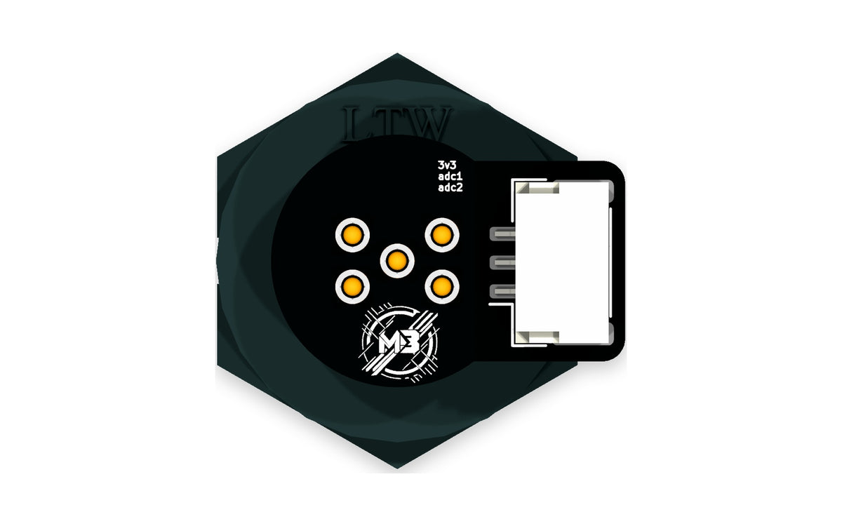 GT footpad plug, board view
