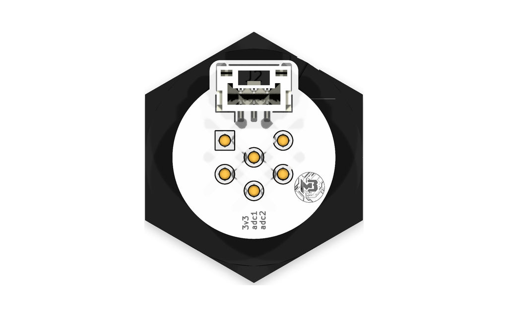 XR footpad plug, board view